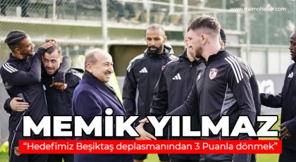 Memik Yılmaz: Her maçı kazanmak için sahaya çıkıyoruz