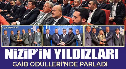 Nizip’in Yıldızları GAİB Ödülleri’nde Parladı