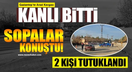 Sopalar Konuştu! Gaziantep’te Arazi Anlaşmazlığı Kavgaya Dönüştü