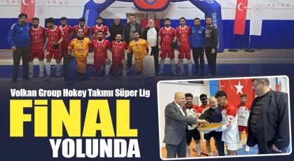 Volkan Group Hokey Takımı Süper Lig Final Yolunda