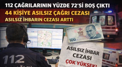 112’ye asılsız ihbarda bulunanlar yandı: cezası 18.823 TL oldu