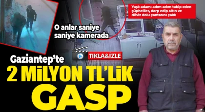 Altın ve dövizlerini 3 aydır yanında taşıyan adam gasp edildi