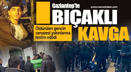 Bıçaklı kavgada öldürülen gencin cenazesi yakınlarına teslim edildi