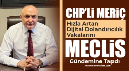 CHP’li Meriç Hızla Artan Dijital Dolandırıcılık Vakalarını Meclis Gündemine Taşıdı