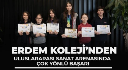 Erdem Koleji’nden uluslararası sanat arenasında çok yönlü başarı