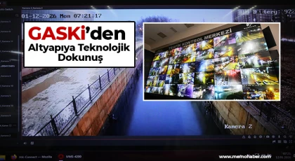 GASKİ’den Altyapıya Teknolojik Dokunuş