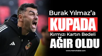 Gaziantep FK Teknik Direktörü Burak Yılmaz PFDK’ya Takıldı