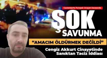 Gaziantep'te Sokak Ortası Cinayet Davasında Şoke Eden Savunma