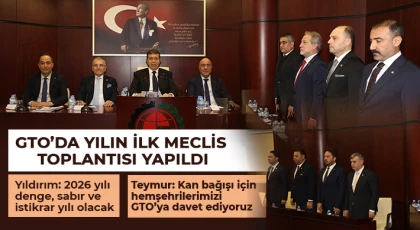 GTO’da yılın ilk meclis toplantısı yapıldı