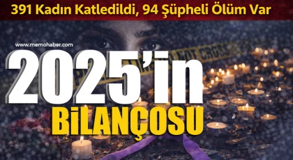Kadın Cinayetleri Durmuyor: 2025’te 391 Kadın Öldürüldü