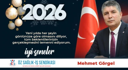 Mehmet Görgel'den Yeni Yıl Mesajı