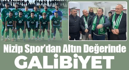Nizip Spor’dan Altın Değerinde Galibiyet: 2-1