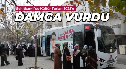 Şehitkamil’de kültür turları 2025’e damga vurdu