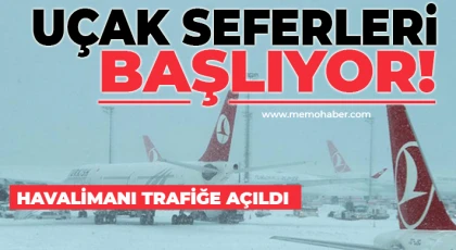 Uçak seferleri başlıyor: Havalimanı trafiğe açıldı 