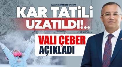 Vali Çeber’den öğrencileri sevindiren müjdeli açıklama!