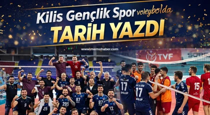 Kilis Gençlik Spor voleybolda tarih yazdı