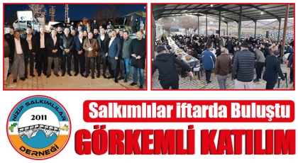 Salkımlılar iftarda buluştu