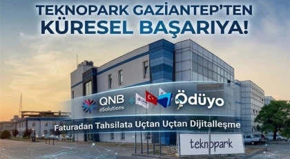 GAÜN TEKNOPARK GİRİŞİMİ ÖDÜYO, QNB BÜNYESİNE KATILDI