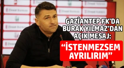 Gaziantep FK Teknik Direktörü: “Tepkileri Normal Karşılıyorum”