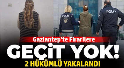 Gaziantep’te Aranan Şahıslara Operasyon: 2 Hükümlü Yakalandı