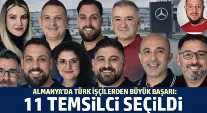 Mercedes-Benz Bremen’de 11 Türk Temsilci Seçildi