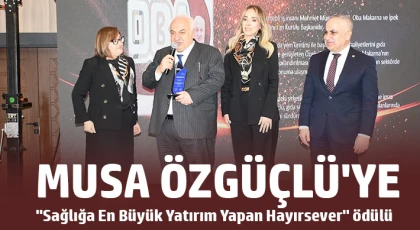 Oba Makarna sağlık yatırımlarıyla ödüllendirildi