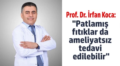 Prof. Dr. İrfan Koca: "Patlamış fıtıklar da ameliyatsız tedavi edilebilir"