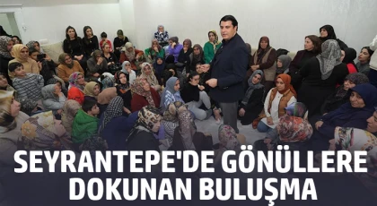Seyrantepe'de gönüllere dokunan buluşma