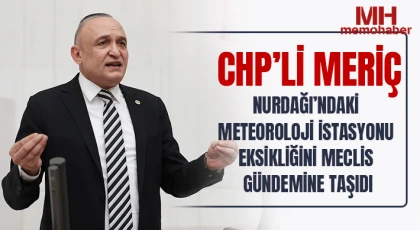 CHP’li Meriç, Nurdağı’ndaki Meteoroloji İstasyonu Eksikliğini Meclis Gündemine Taşıdı