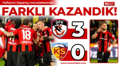 Evimizde Farklı Kazanarak 3 Puanı Aldık!