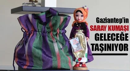 Gaziantep’in saray kumaşı geleceğe taşınıyor