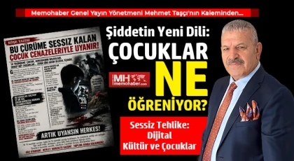 Mehmet Taşçı'nın Kaleminden! Şiddetin Yeni Dili: Çocuklar Ne Öğreniyor?