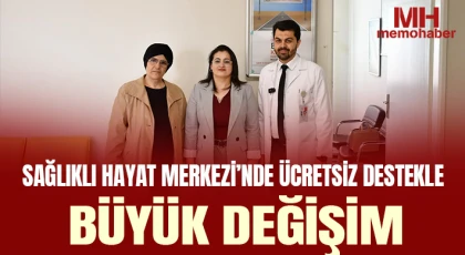 Sağlıklı Hayat Merkezi’nde Ücretsiz Destekle Büyük Değişim