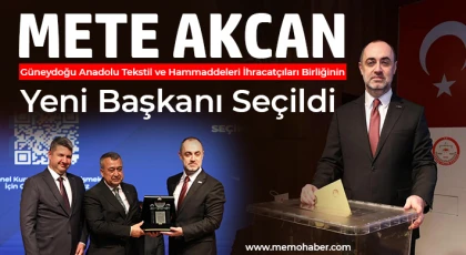 Tekstil İhracatçılarında Değişim: Mete Akcan Başkan Seçildi