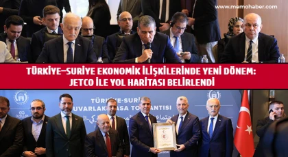 Türkiye–Suriye Ticaretinde Yeni Sayfa: JETCO Protokolü İmzalandı