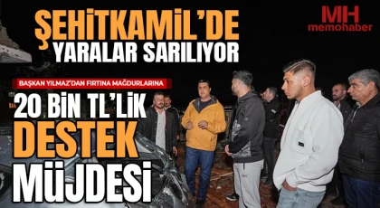 Başkan Yılmaz’dan Fırtına Mağdurlarına 20 Bin TL’lik Destek Müjdesi