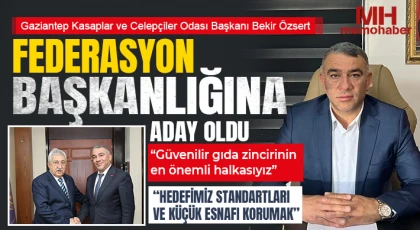 Bekir Özsert federasyon başkanlığına aday oldu