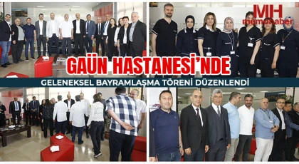 GAÜN Hastanesi’nde Geleneksel Bayramlaşma Töreni Düzenlendi