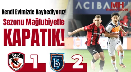 Gaziantep FK’dan Taraftarına Kötü Veda!