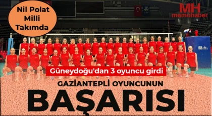 Gaziantepli oyuncunun başarısı: Nil Polat milli takımda 