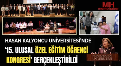 Hasan Kalyoncu Üniversitesi’nde ‘15. Ulusal Özel Eğitim Öğrenci Kongresi’ gerçekleştirildi