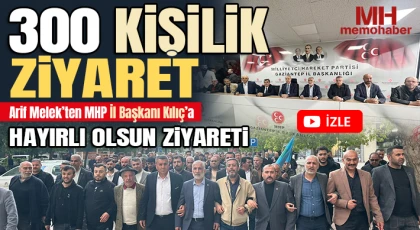 İş İnsanı Arif Melek’ten MHP’ye coşkulu ziyaret…