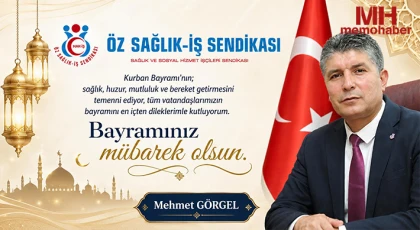 Mehmet Görgel'den Kurban Bayramı Mesajı