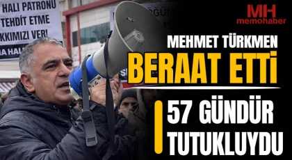 Mehmet Türkmen beraat etti