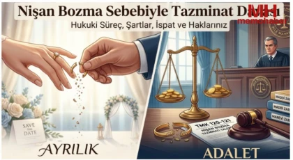 Nişan Bozma Sebebiyle Tazminat Davası Nasıl Açılır?