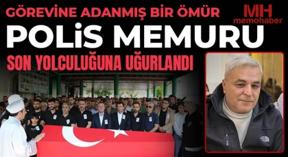 Polis Memuru Cahit Kalkan Son Yolculuğuna Uğurlandı