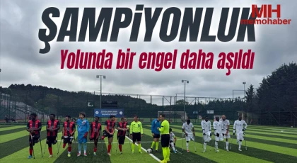 Şampiyonluk yolunda bir engel daha aşıldı 5-0