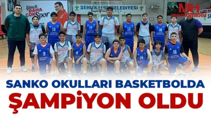 SANKO Okulları basketbolda şampiyon oldu