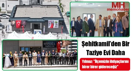 Şehitkamil’den bir taziye evi daha