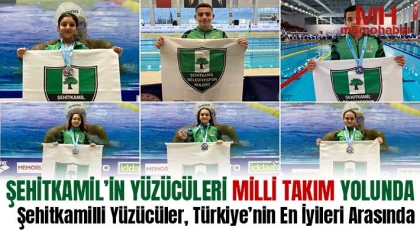 Şehitkamilli Yüzücüler, Türkiye’nin En İyileri Arasında